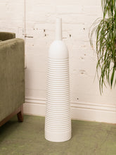 Load image into Gallery viewer, Tall Ribbed Vase