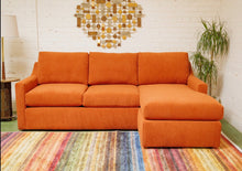 Load image into Gallery viewer, Hauser Sofa in Groove Rust