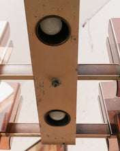 Load image into Gallery viewer, Amber Lucite 1970’s Chandelier