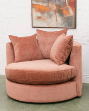 Load image into Gallery viewer, Bianca Swivel Chair in Belmont Clay
