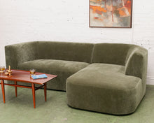 Load image into Gallery viewer, Bonnie 2 Piece Sectional Sofa in Moss