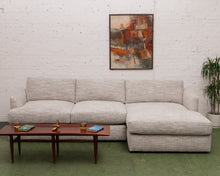 Load image into Gallery viewer, Michonne with R Facing Cuddle Chaise in Sweater Desert