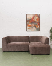 Load image into Gallery viewer, Bonnie 2 Piece Sectional in Napa Brown (Right Facing)