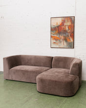 Load image into Gallery viewer, Bonnie 2 Piece Sectional in Napa Brown (Right Facing)