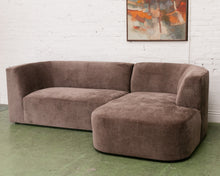 Load image into Gallery viewer, Bonnie 2 Piece Sectional in Napa Brown (Right Facing)