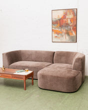 Load image into Gallery viewer, Bonnie 2 Piece Sectional in Napa Brown (Right Facing)