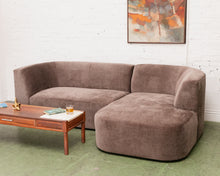 Load image into Gallery viewer, Bonnie 2 Piece Sectional in Napa Brown (Right Facing)