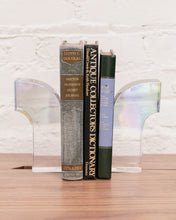 Load image into Gallery viewer, Pair of Lucite Half Arc Bookends