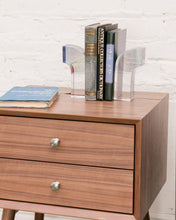 Load image into Gallery viewer, Pair of Lucite Half Arc Bookends
