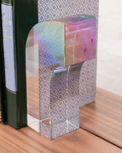 Load image into Gallery viewer, Pair of Lucite Half Arc Bookends
