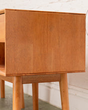 Load image into Gallery viewer, Pair of Modern Lightwood Nightstands