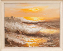 Load image into Gallery viewer, Golden Sunset Painting