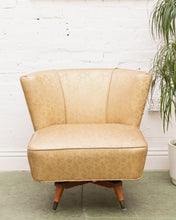 Load image into Gallery viewer, Embossed Vintage Swivel Chair