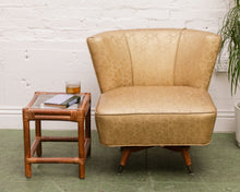 Load image into Gallery viewer, Embossed Vintage Swivel Chair