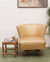 Load image into Gallery viewer, Embossed Vintage Swivel Chair