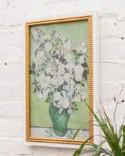Load image into Gallery viewer, Van Gogh White Roses Print Framed