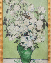 Load image into Gallery viewer, Van Gogh White Roses Print Framed
