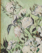 Load image into Gallery viewer, Van Gogh White Roses Print Framed