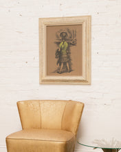 Load image into Gallery viewer, Girl at the Museum by American Artist Lawrence Beall Smith 1940s