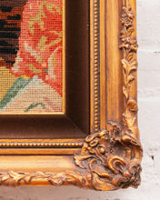 Load image into Gallery viewer, Vintage Needlepoint Picture Renoir Girls at the Piano