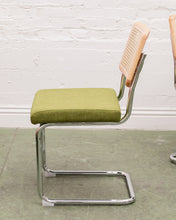 Load image into Gallery viewer, Olive Green Rattan Chair