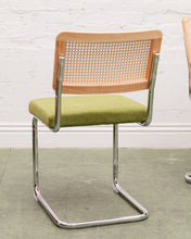 Load image into Gallery viewer, Olive Green Rattan Chair