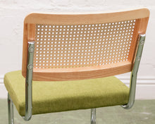 Load image into Gallery viewer, Olive Green Rattan Chair