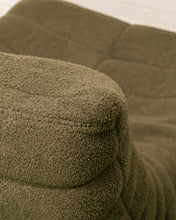 Load image into Gallery viewer, Slouchy 70's Style Lounge Chair in Green