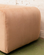Load image into Gallery viewer, Caprese Sectional Sofa in Blush Corduroy