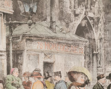 Load image into Gallery viewer, Antique Fair of Paris Hand Colored Engraving
