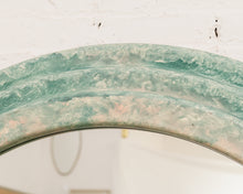 Load image into Gallery viewer, Faux Stone Post Modern Seafaom Green  Mirror