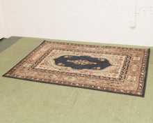 Load image into Gallery viewer, Olive Green & Blue Rug