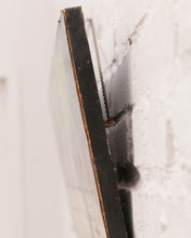 Load image into Gallery viewer, New York City Skyline with the Brooklyn Bridge Hudson River Mid Century Painting