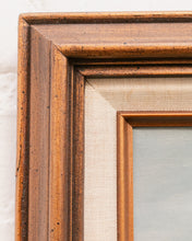 Load image into Gallery viewer, Oil Painting Coastal Scene with Fishing Boats