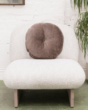 Load image into Gallery viewer, Round Pillow in Napa Brown