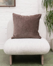 Load image into Gallery viewer, Square Pillow in Napa Brown