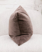 Load image into Gallery viewer, Square Pillow in Napa Brown