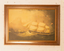 Load image into Gallery viewer, Samuel Walters The Independence No. 181 Anaglypta Painting Print Framed