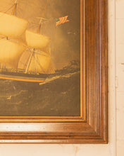 Load image into Gallery viewer, Samuel Walters The Independence No. 181 Anaglypta Painting Print Framed