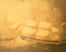 Load image into Gallery viewer, Samuel Walters The Independence No. 181 Anaglypta Painting Print Framed