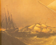 Load image into Gallery viewer, Samuel Walters The Independence No. 181 Anaglypta Painting Print Framed