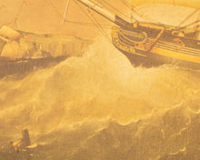 Load image into Gallery viewer, Samuel Walters The Independence No. 181 Anaglypta Painting Print Framed