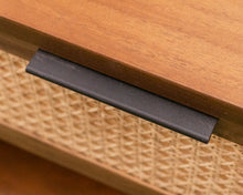 Load image into Gallery viewer, Rattan Front black base Nightstands