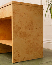 Load image into Gallery viewer, Faux Wood One Drawer Pair of Nightstands