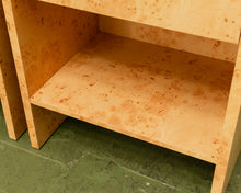 Load image into Gallery viewer, Faux Wood One Drawer Pair of Nightstands