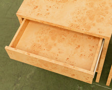 Load image into Gallery viewer, Faux Wood One Drawer Pair of Nightstands