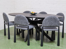 Load image into Gallery viewer, Miles Oval Table in Black