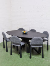 Load image into Gallery viewer, Miles Oval Table in Black