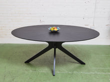 Load image into Gallery viewer, Jasper Oval Table in Black