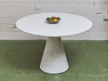 Load image into Gallery viewer, Faux Stone Round Dining Table